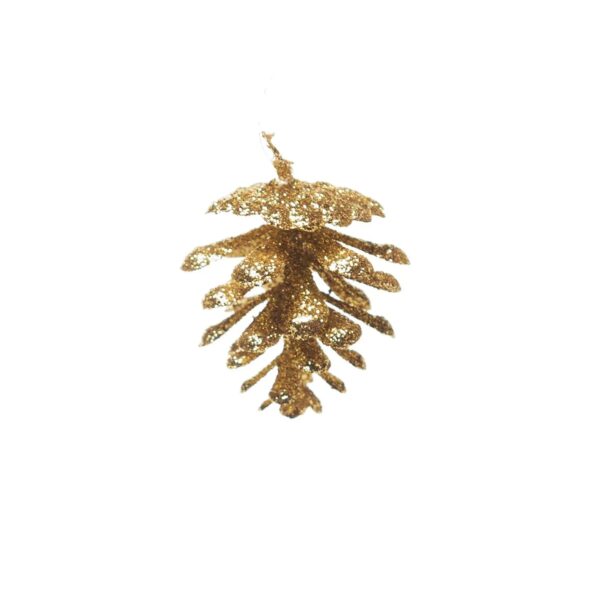 PINHA GLITTER OURO MINI