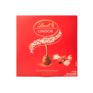 Lindt Lindor Ao Leite - Chocolate Cremoso 112g