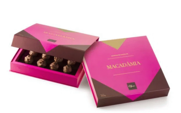 Caixa de Bombom Macadâmia  Ofner