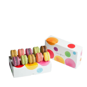 Caixa de Macarons 10 unidades