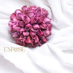 Buquê de Noiva com Rosas Lilás