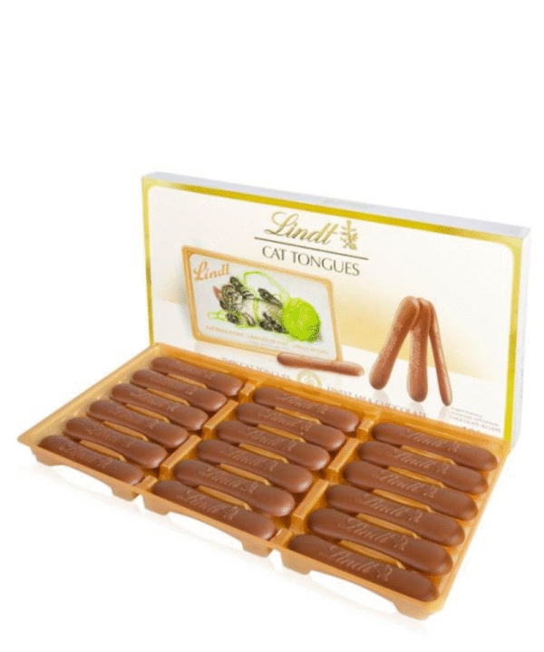 Chocolate Lindt Cat Tongues 106g
