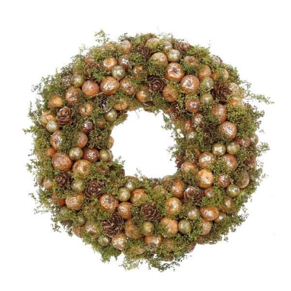 GUIRLANDA FOLHAS E FRUTAS 25 Cm